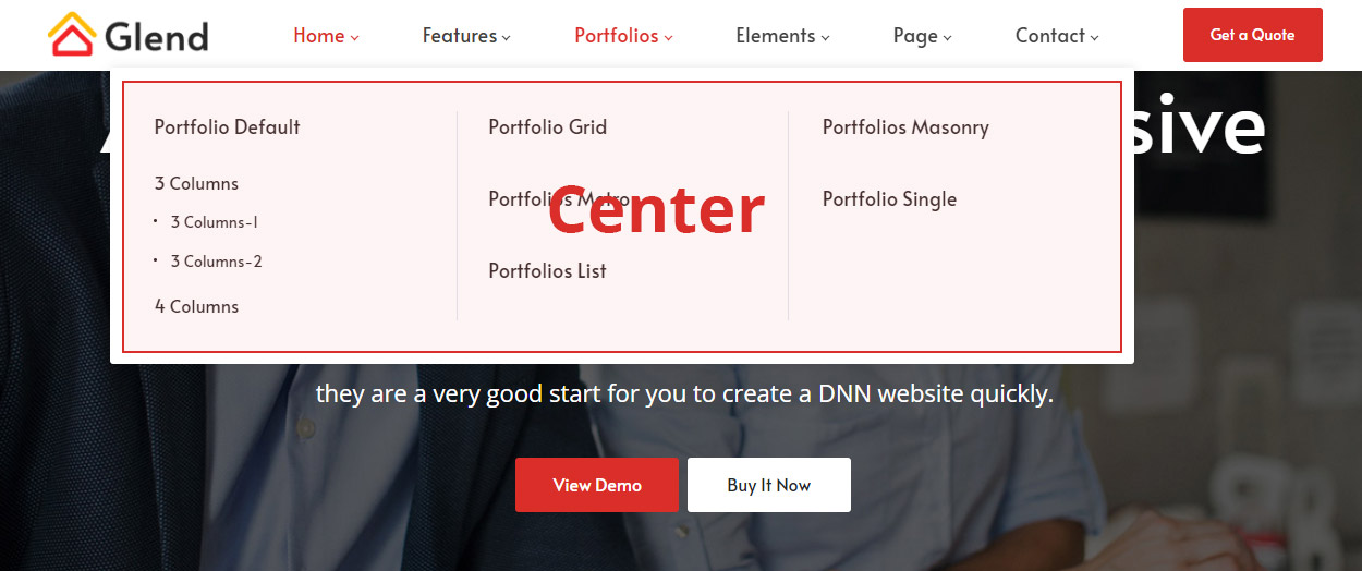 Center