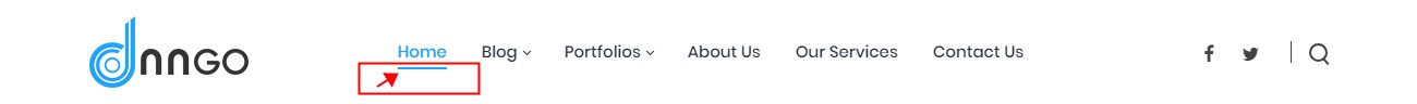 Menu Item Border-width