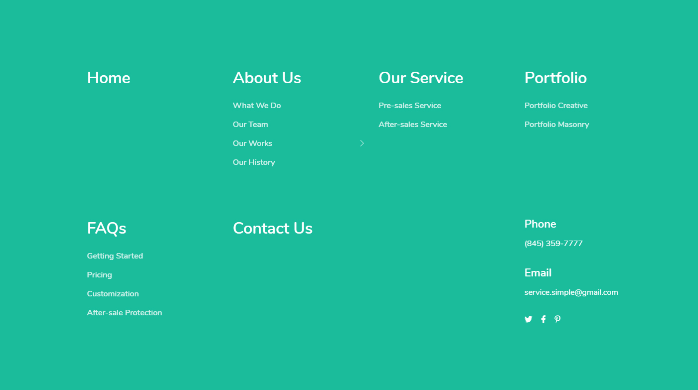 Popup Menu 2
