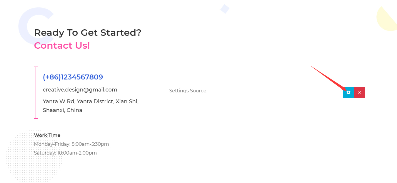 Set the form source