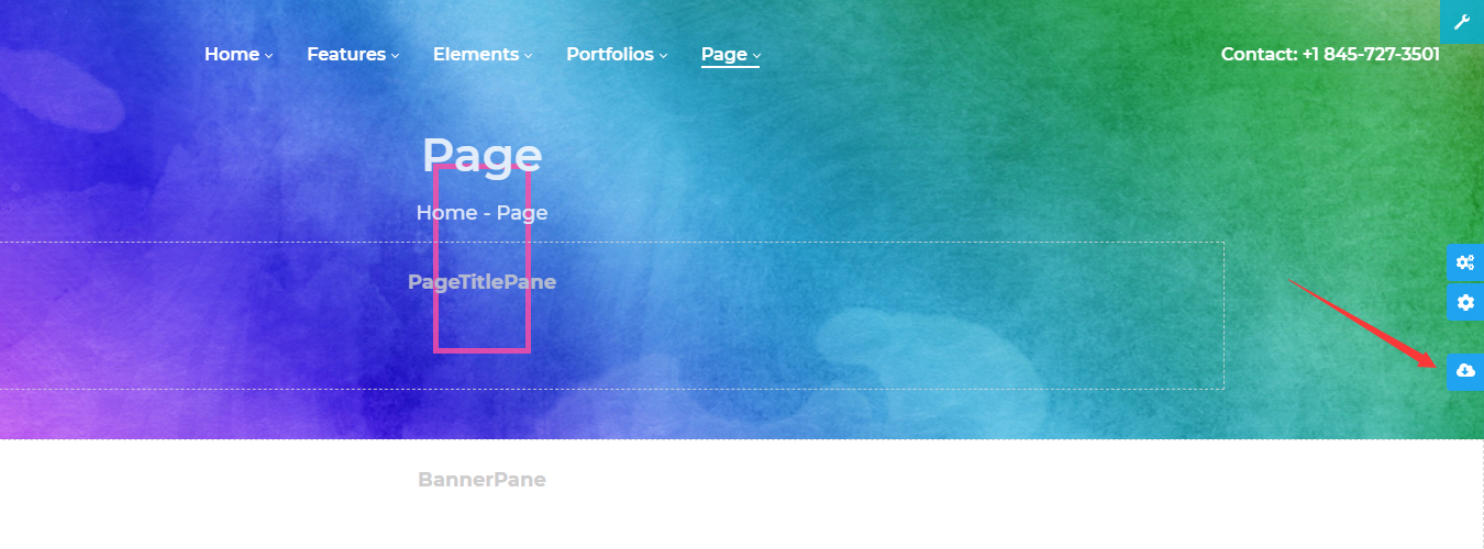 Import Page Template icon