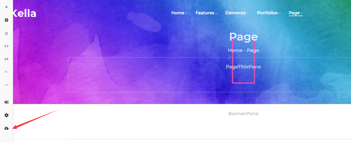 Import icon with Content Builder