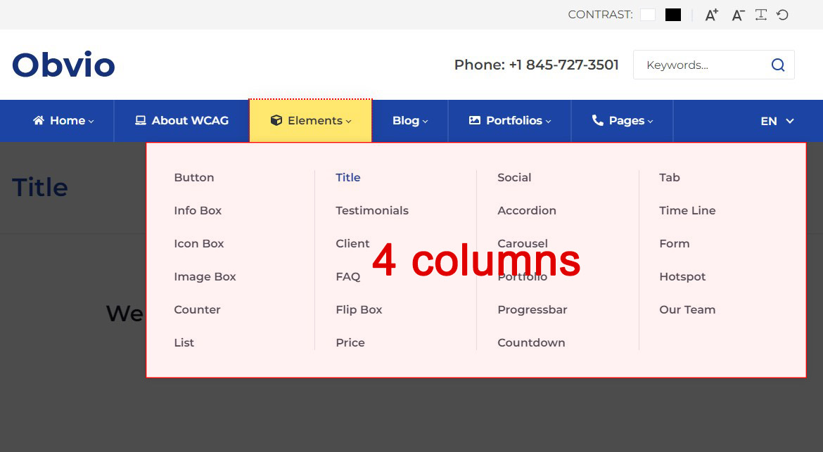 Column effect