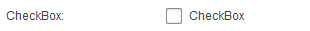 CheckBox settings