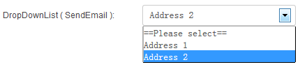 SendEmail settings